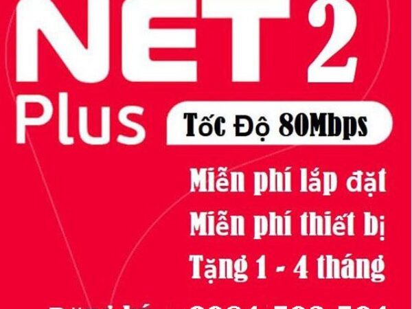 Gói Cước Net 2 – Plus – 80Mbps