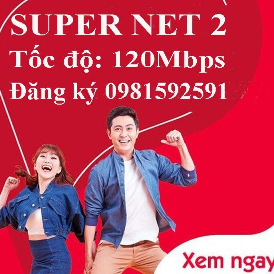 Gói Cước Home Wifi Super Net2 – 120Mbps